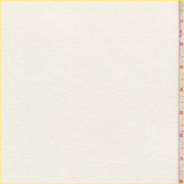 1 3/4 YD PC-Ivory Hacci Brushed Knit Fabric