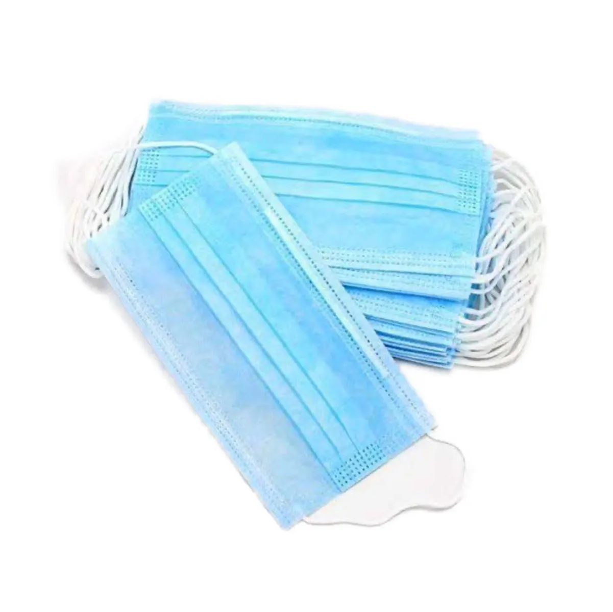 3-Ply Bulk Disposable Face Masks (Case of 500)