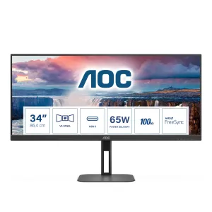 34" Wqhd Hdmi Va/Dp/Usb-C