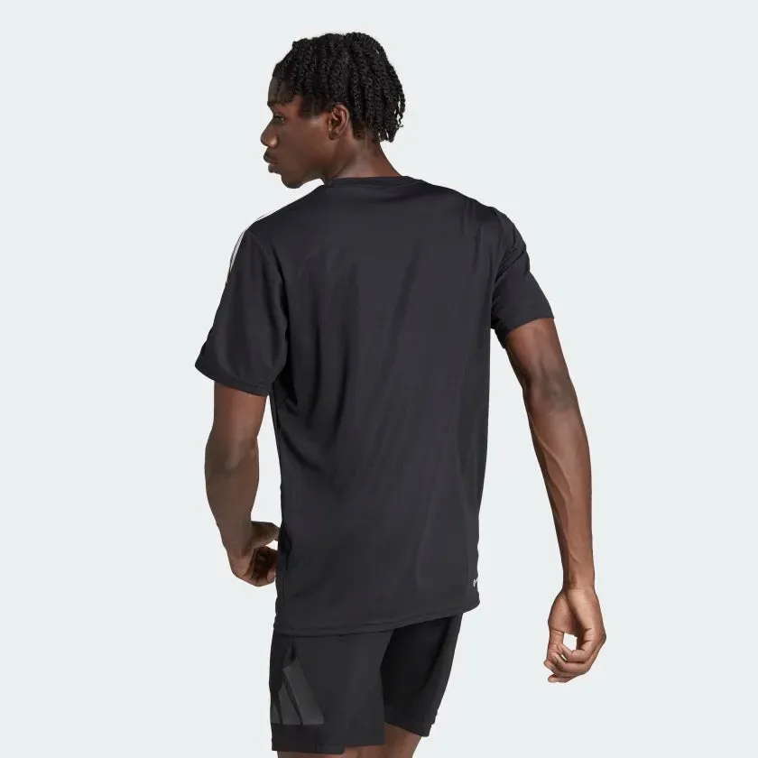 adidas Train Essentials 3-Stripes  Men's Training Tee