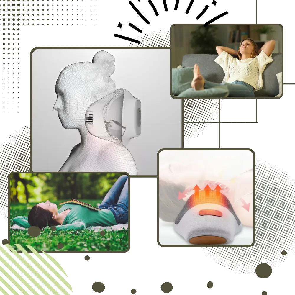 Advanced Heat Therapy Neck Pain Pillow