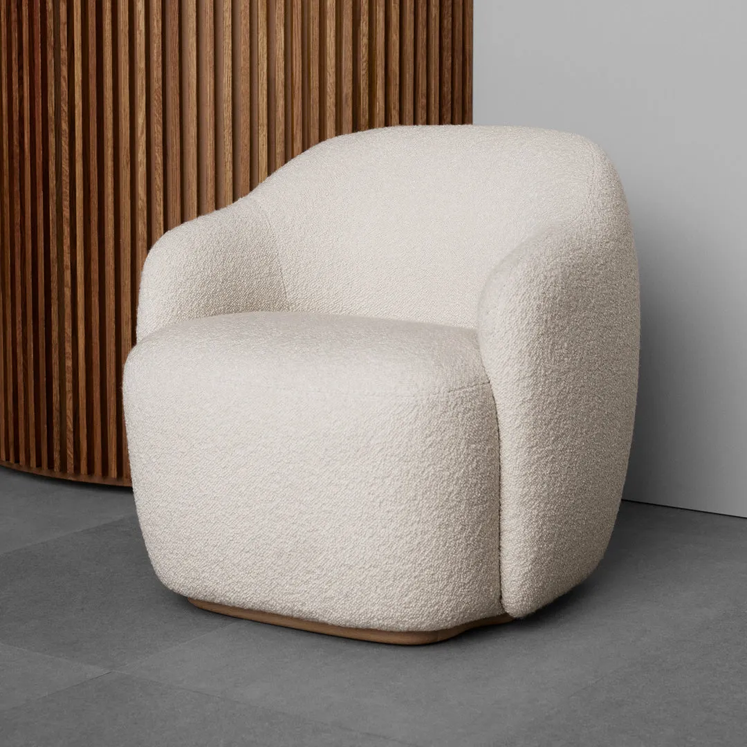 Barba Club Chair - Swivel Base