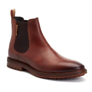 Base London Douglas Mens Leather Chelsea Boot