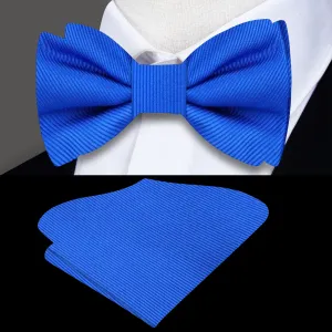 Business Lined Bow Tie