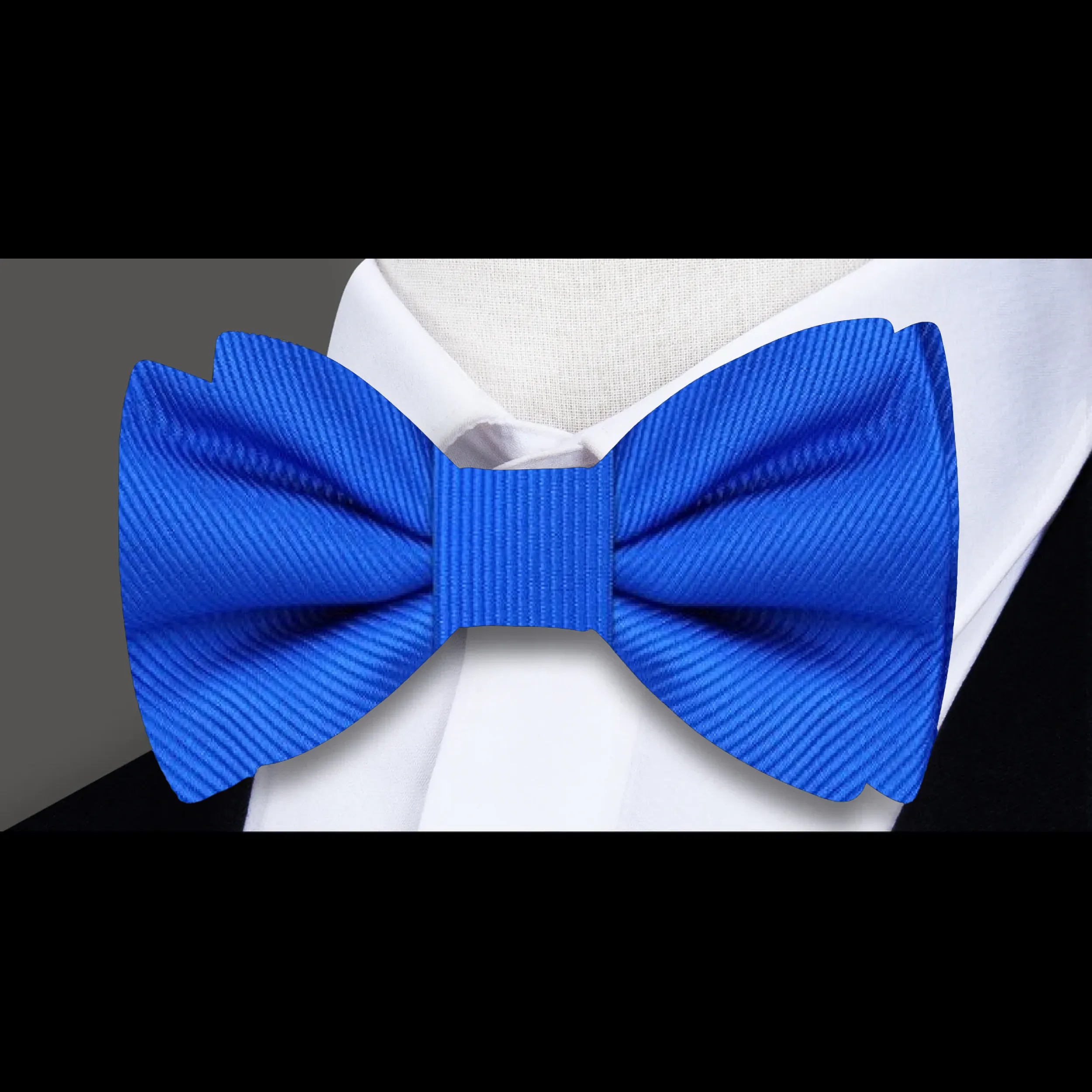 Business Lined Bow Tie