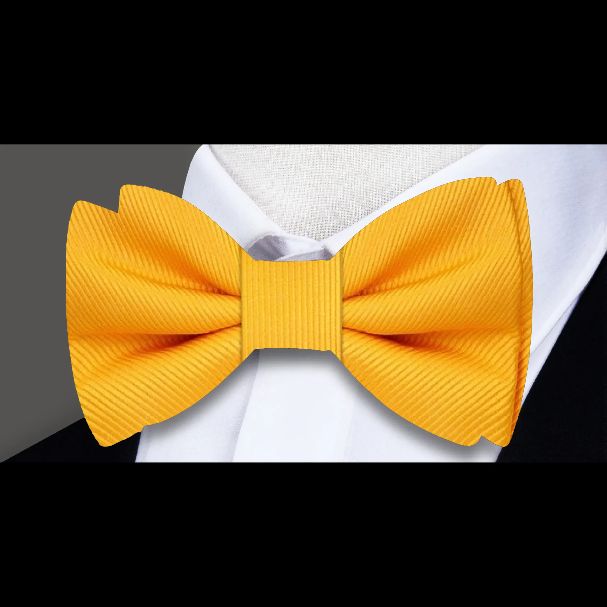 Business Lined Bow Tie