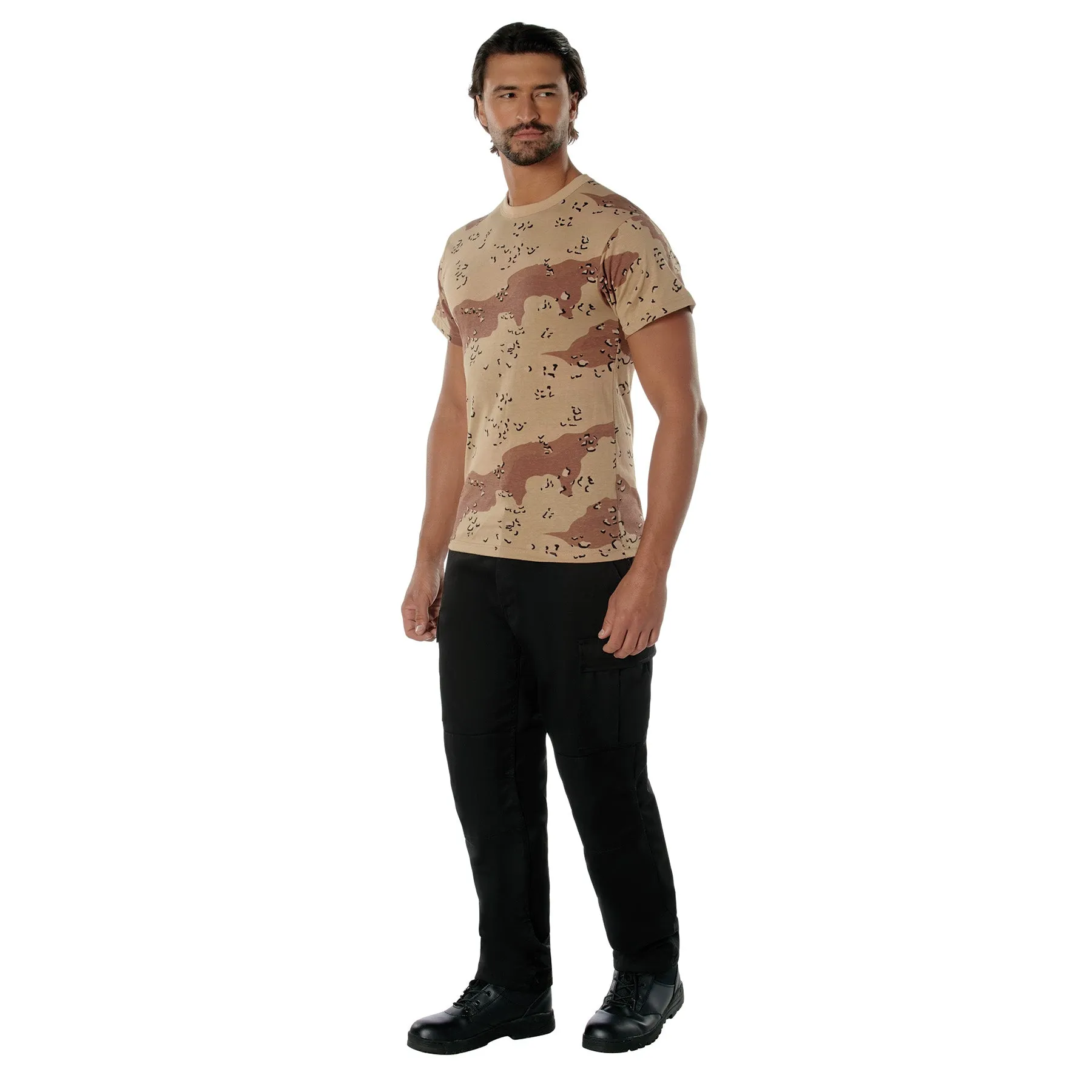 Camo Poly/Cotton T-Shirts