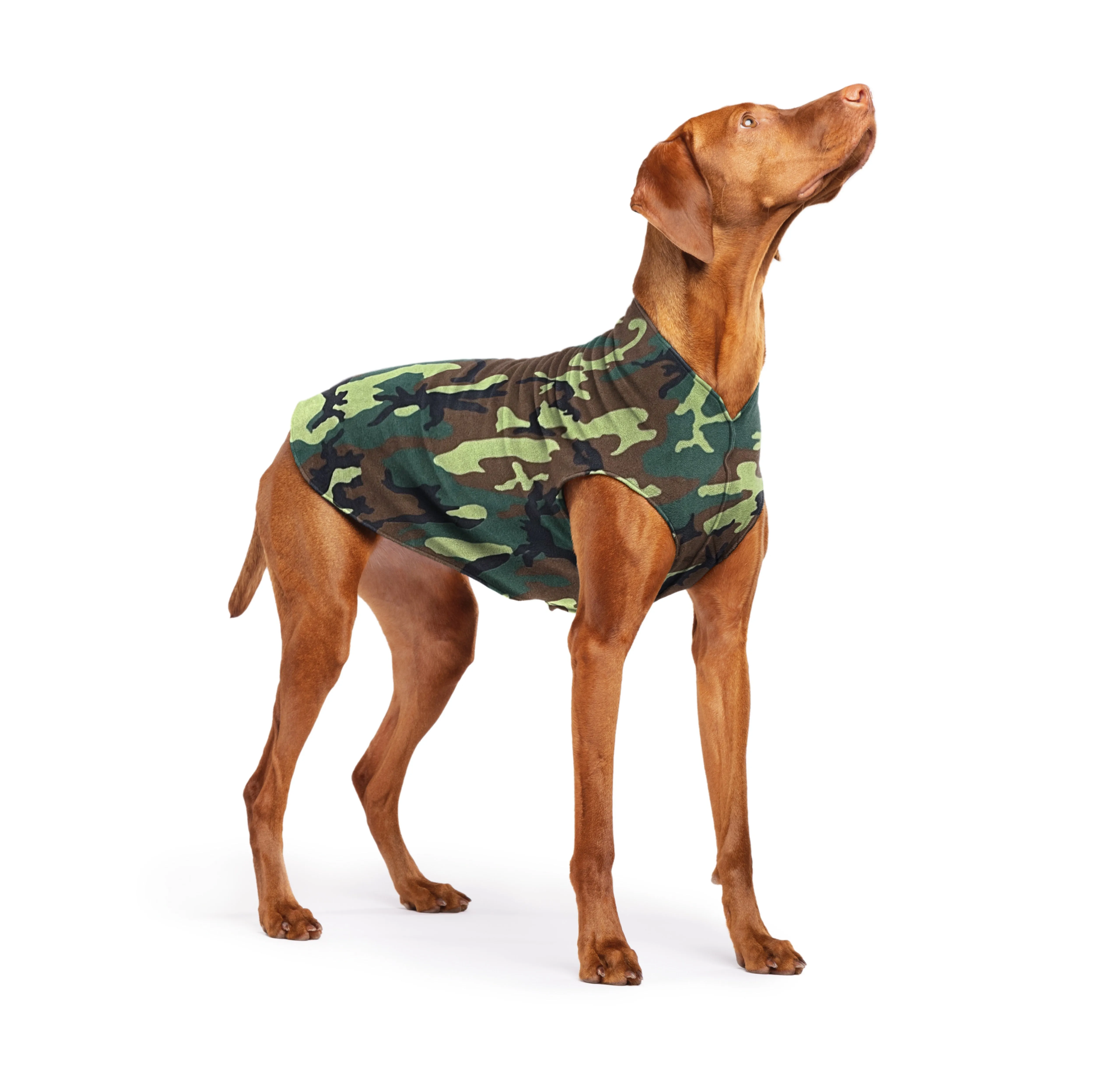 camo stretch fleece