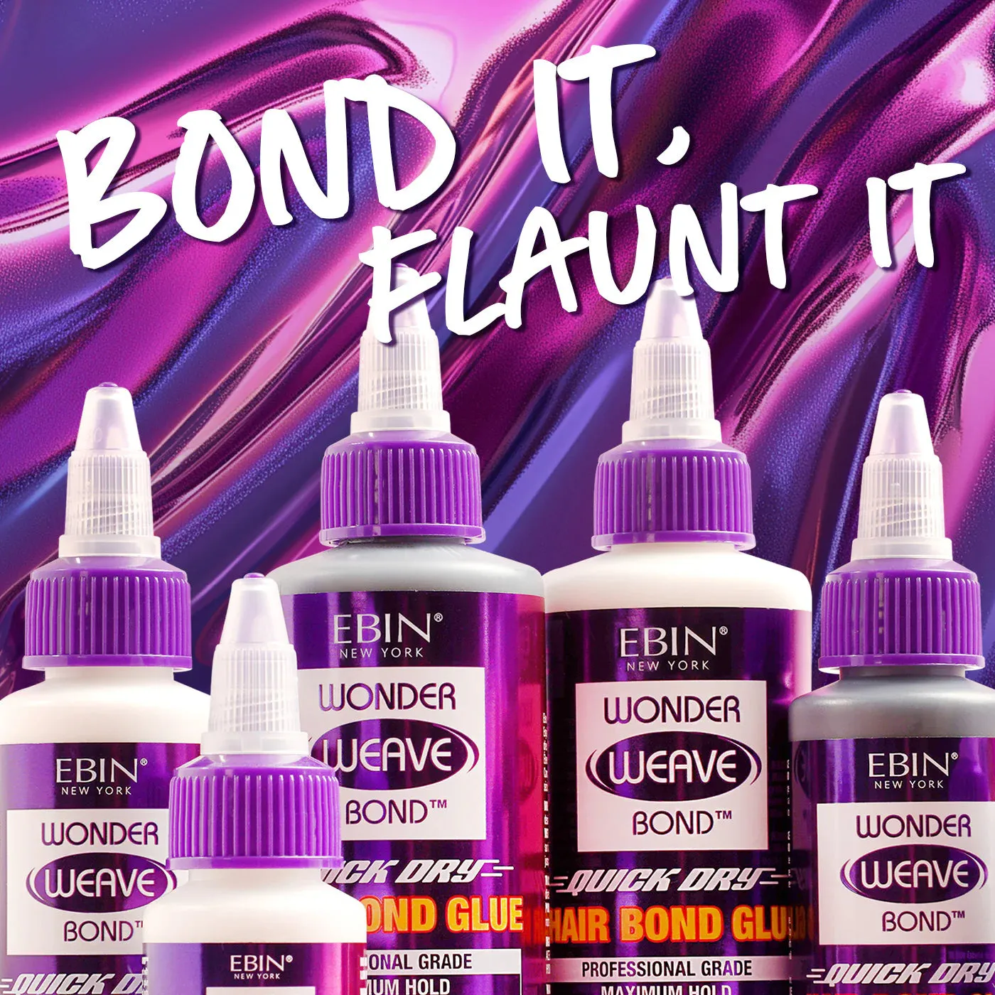 Ebin New York Wonder Weave Bond Hair Bond Glue (Clear)