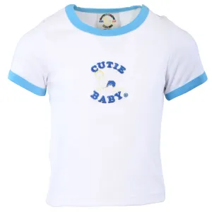 Egyptian Cotton T-Shirts - Light Blue