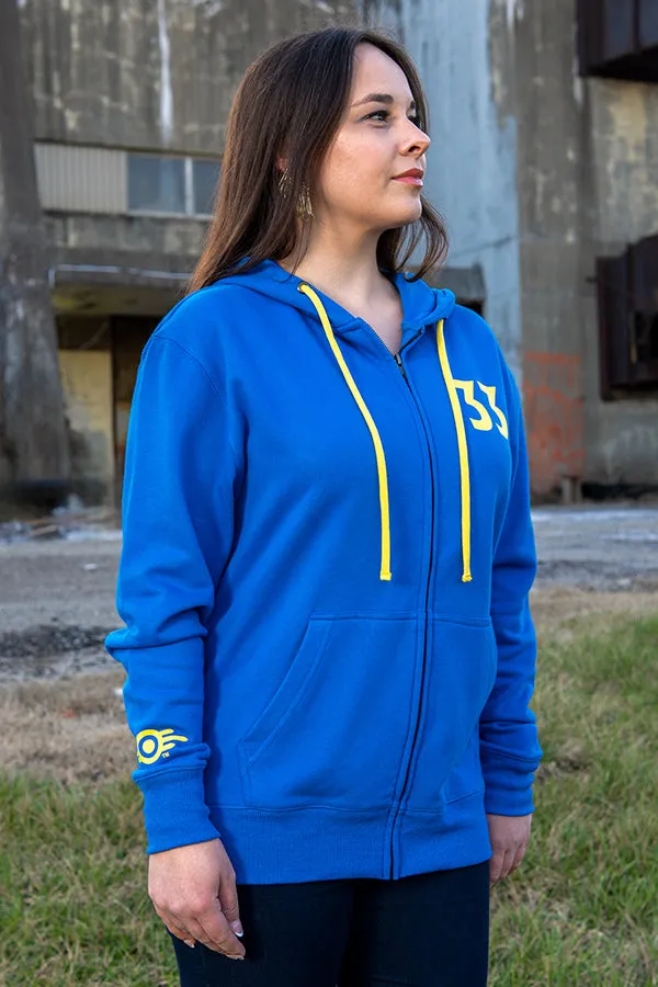 Fallout Vault 33 Zip-Up Hoodie