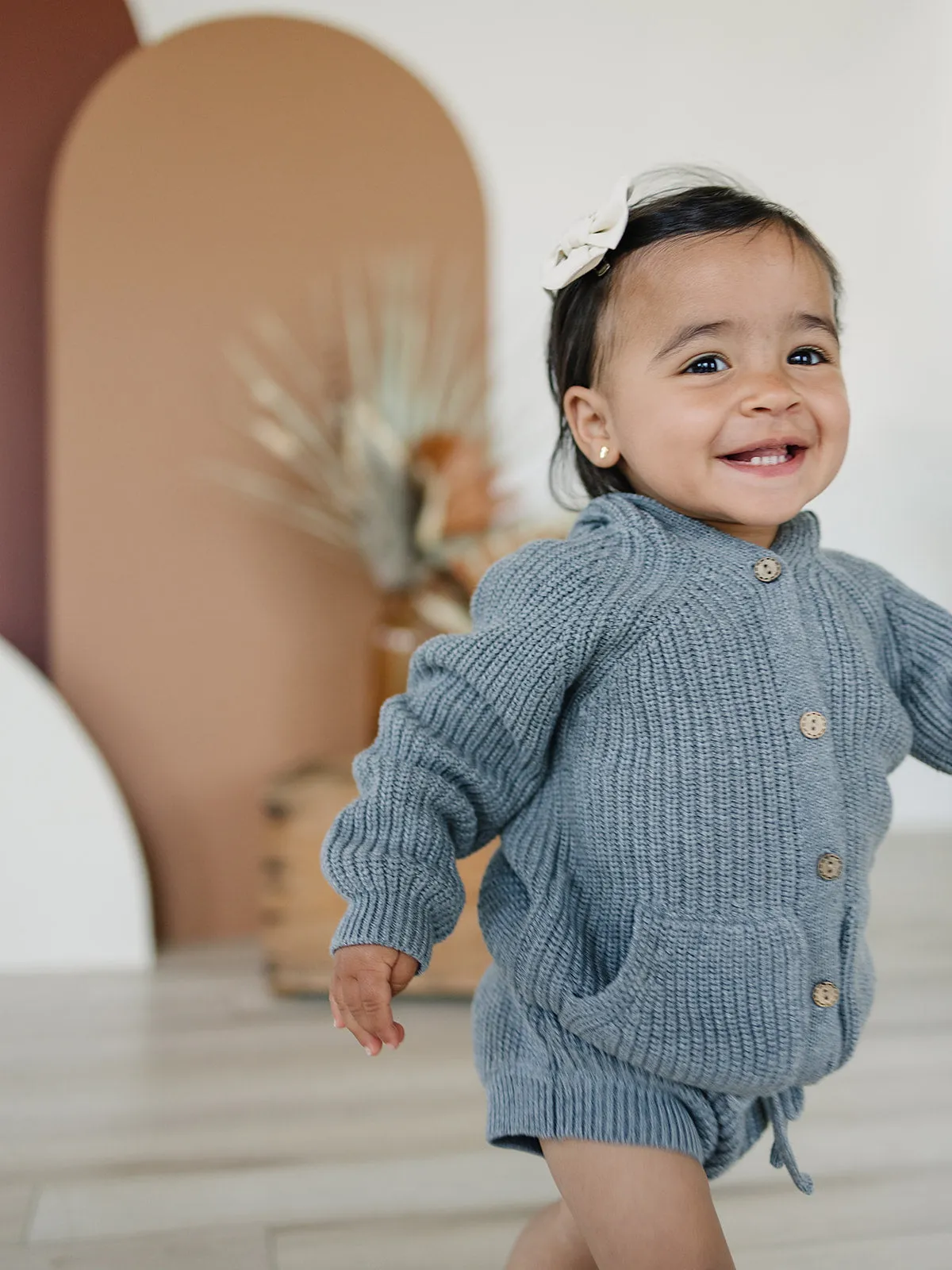 Grey Knit Bloomers