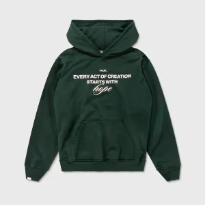 Hope Hoodie - Pine Green