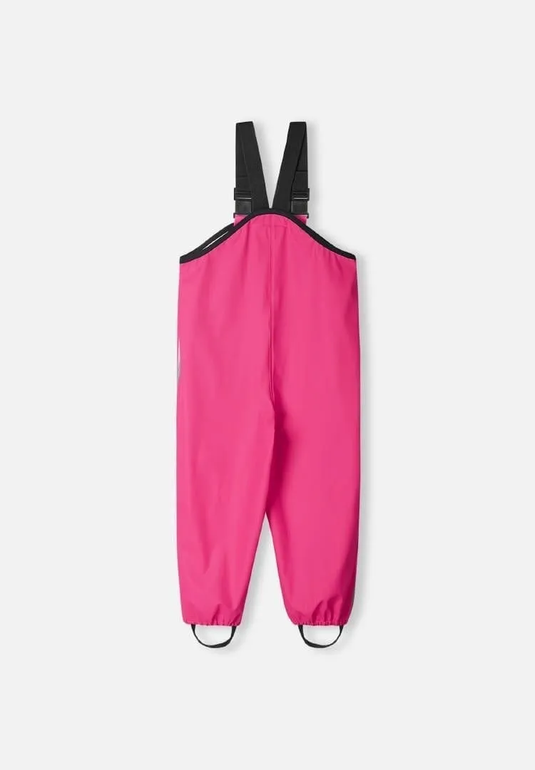 Lammikko Bibbed Rain Pant: Candy Pink