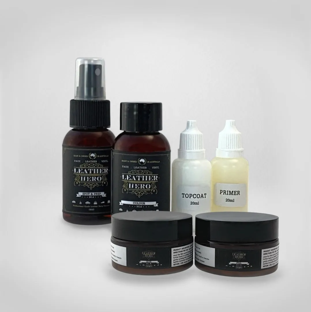 Leather Repair & Recolour Kit - Aniline Nutmeg