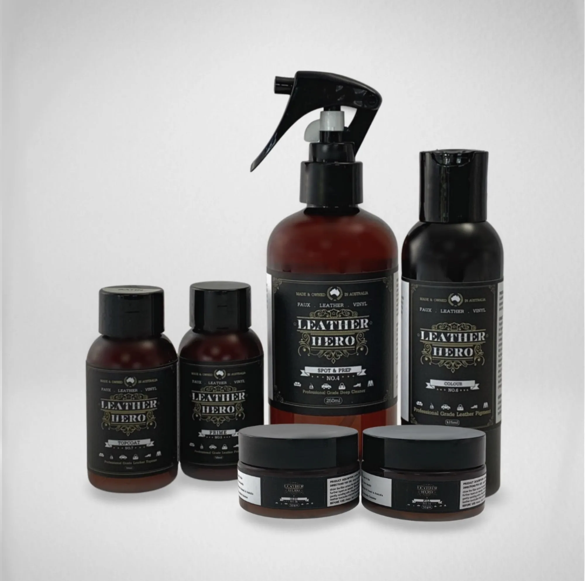 Leather Repair & Recolour Kit - Aniline Nutmeg