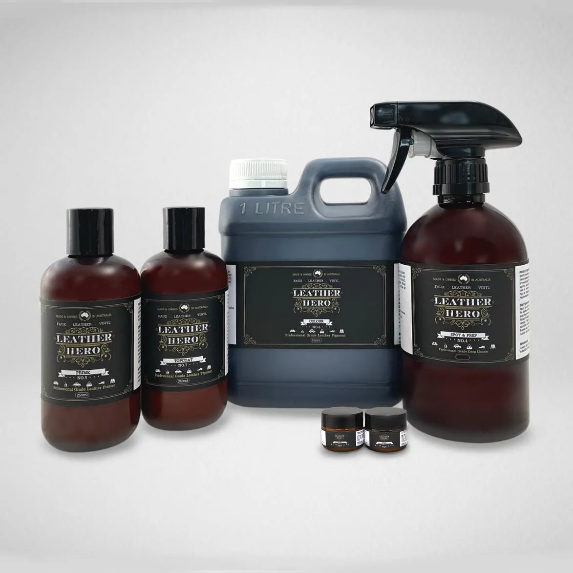 Leather Repair & Recolour Kit - Aniline Nutmeg