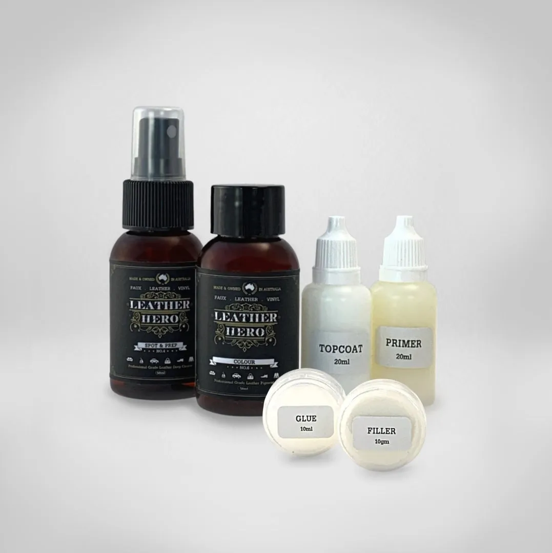 Leather Repair & Recolour Kit - Aniline Nutmeg