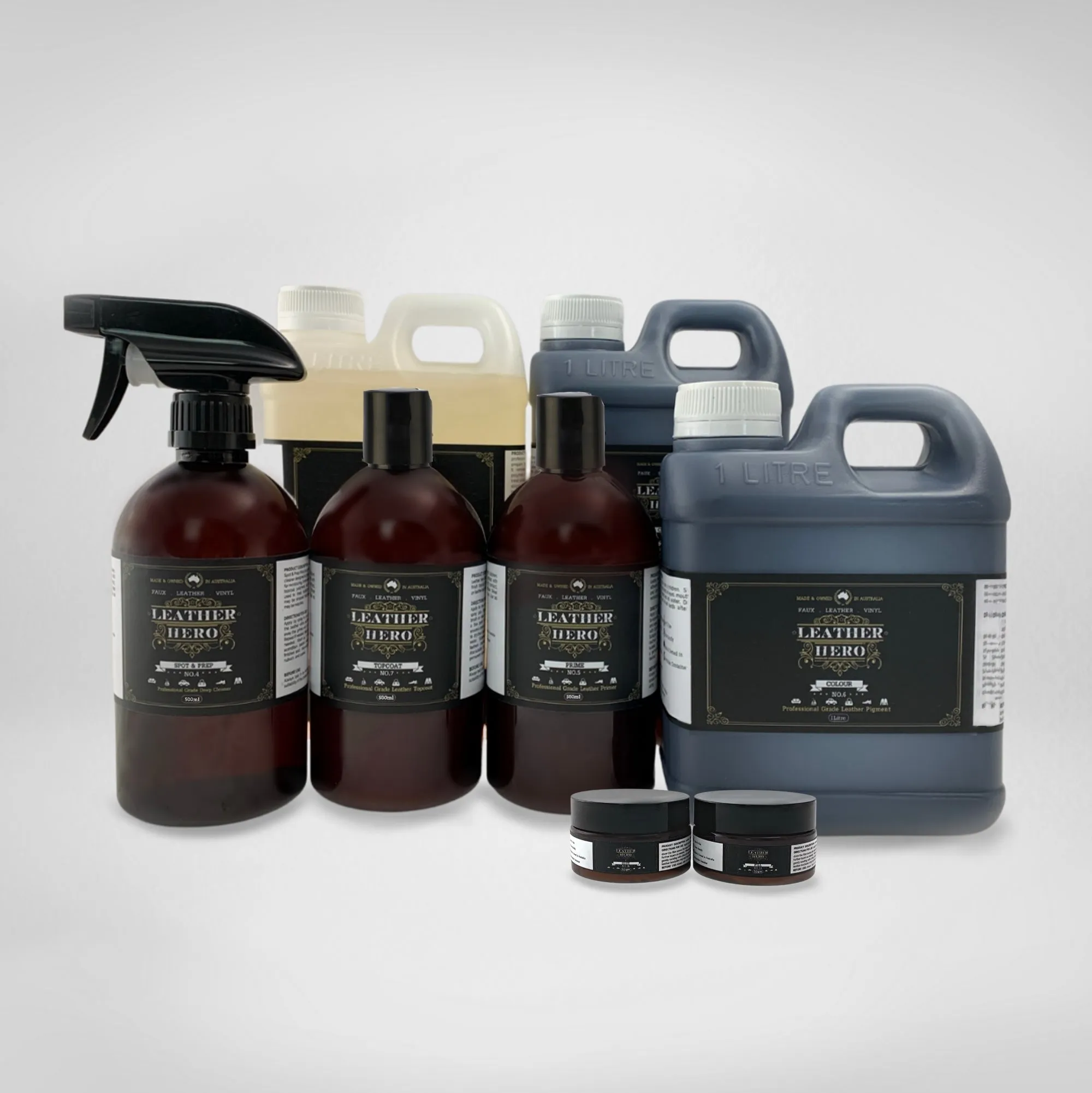 Leather Repair & Recolour Kit - Aniline Nutmeg