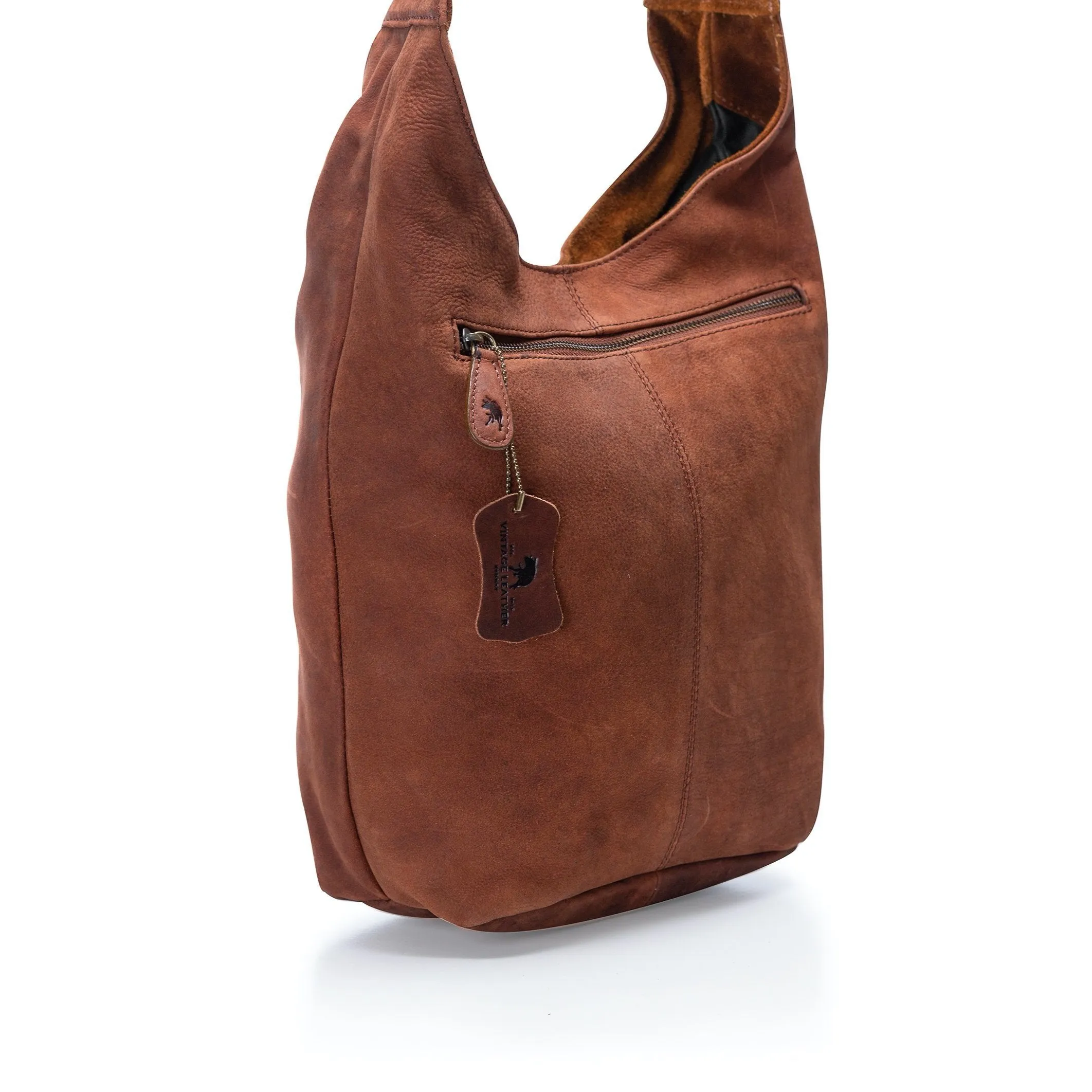 Leather Tote Bag - Havana