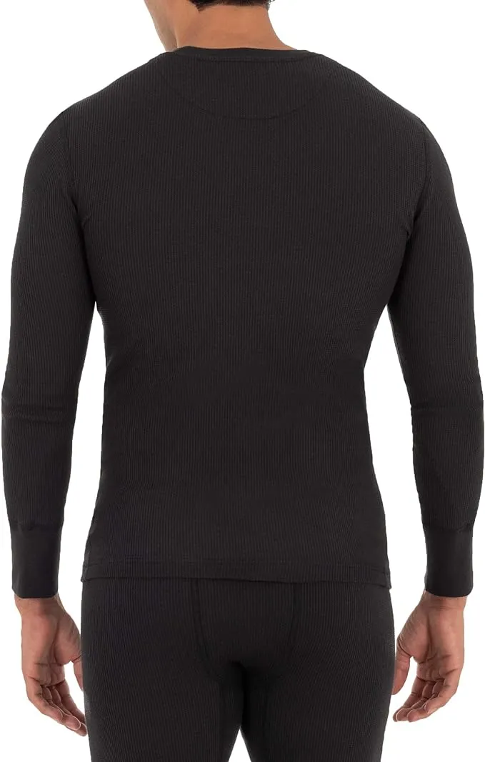 Magic Collection Men's Thermal 2 Piece Set - Black