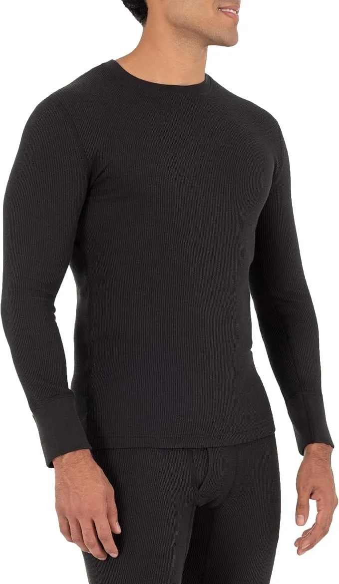 Magic Collection Men's Thermal 2 Piece Set - Black