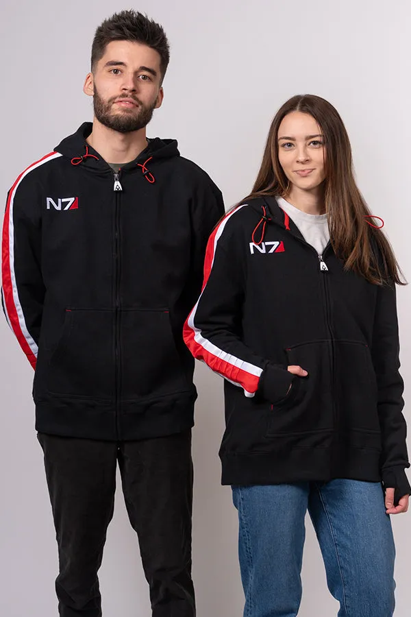 Mass Effect N7 Spectre Elite Zip Up Hoodie