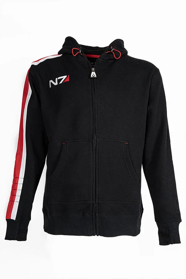 Mass Effect N7 Spectre Elite Zip Up Hoodie