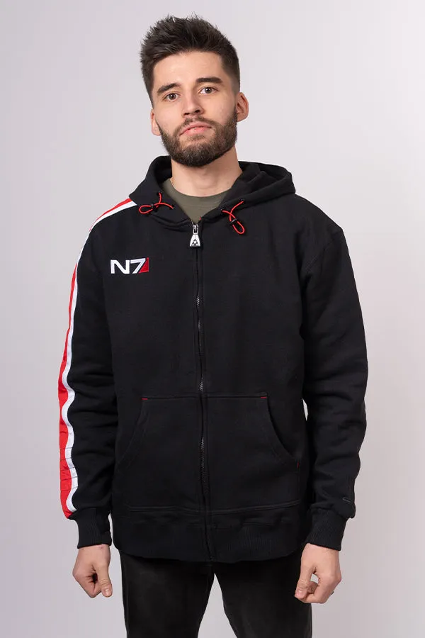 Mass Effect N7 Spectre Elite Zip Up Hoodie