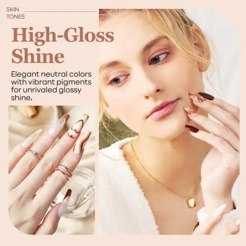 Modelones Gel Nail Polish Set | Going Nude