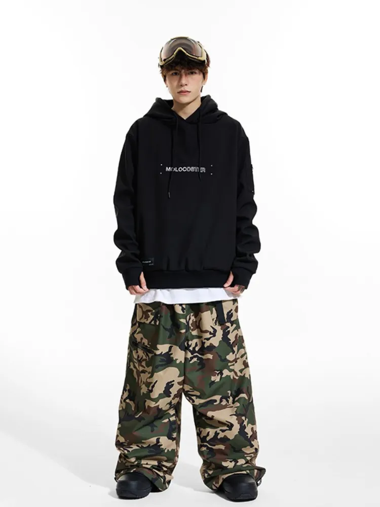 Molocoster Camouflage Baggy Snow Pants - Unisex