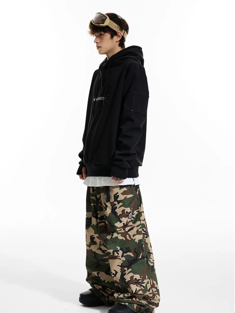 Molocoster Camouflage Baggy Snow Pants - Unisex