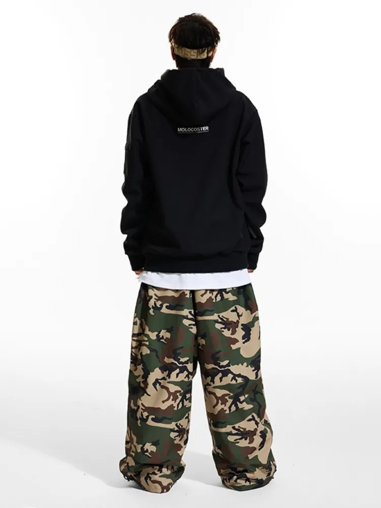 Molocoster Camouflage Baggy Snow Pants - Unisex