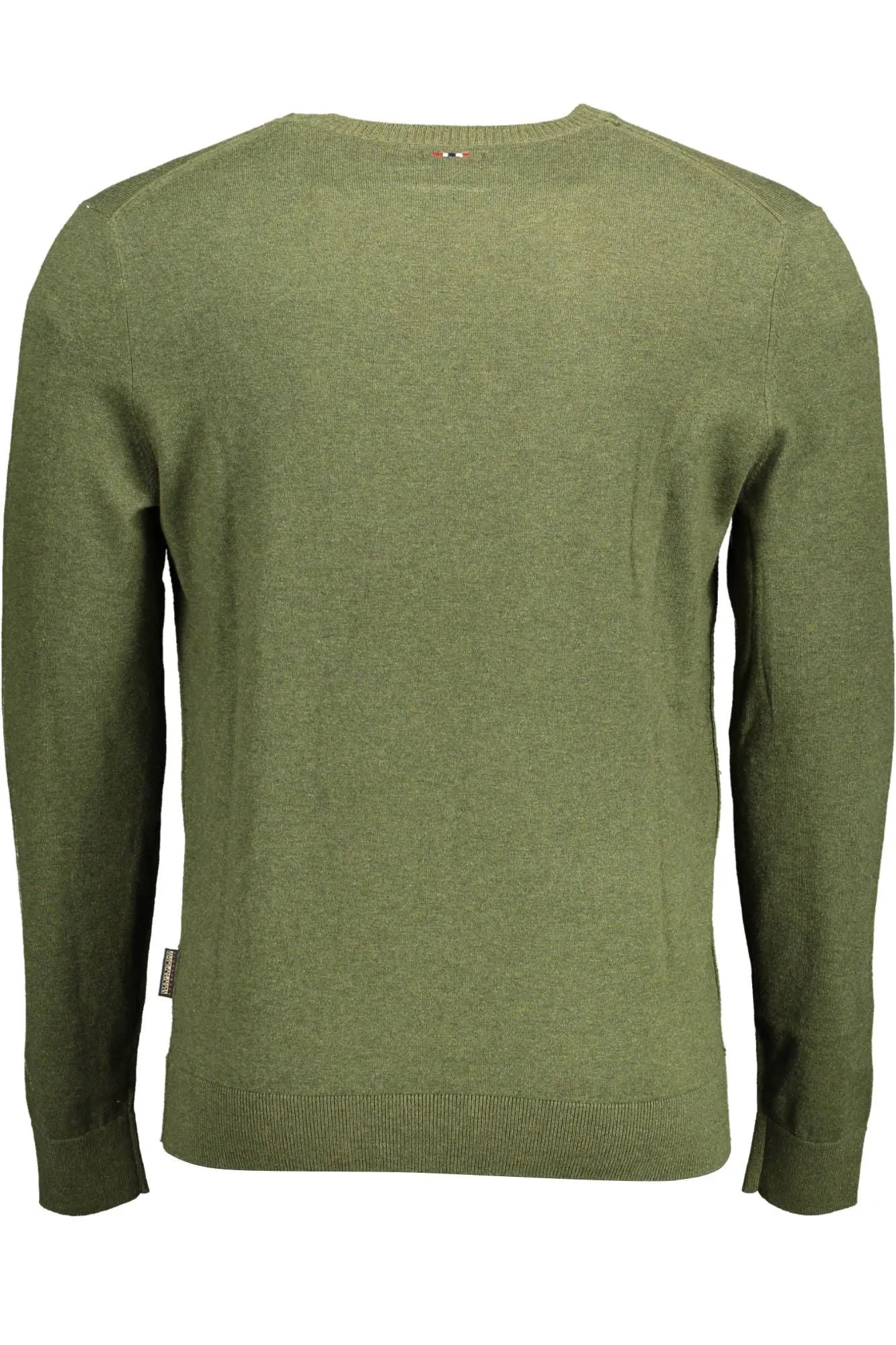 Napapijri Green Cotton Men Sweater