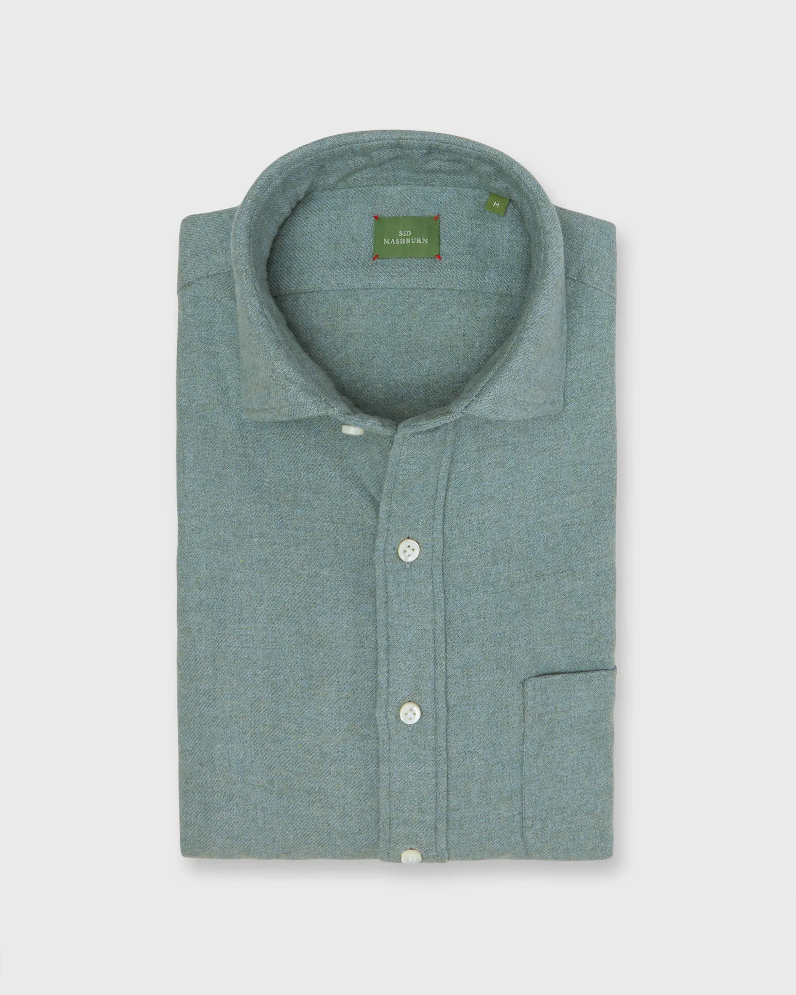 Otto Handmade Sport Shirt in Lovat Twill