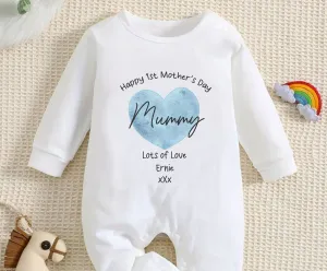 Our First Mother's Day Together Baby Outfit (First Mother's Day 1st Mother's Day Mummy Mum Mother's Day l New Mum Gift)