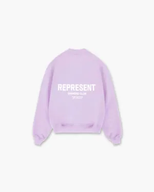 Represent Owners Club Sweater - Pastel Lilac