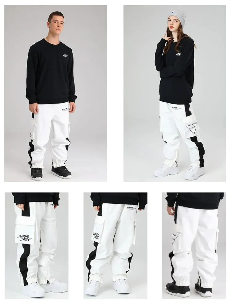 Searipe Reflective Cargo Snow Pants - Men's