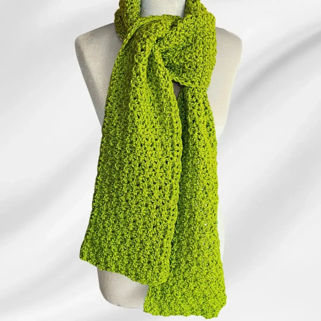 Speedy Granny Ruth Simple Crochet Scarf – Quick, Cozy, and No Holes