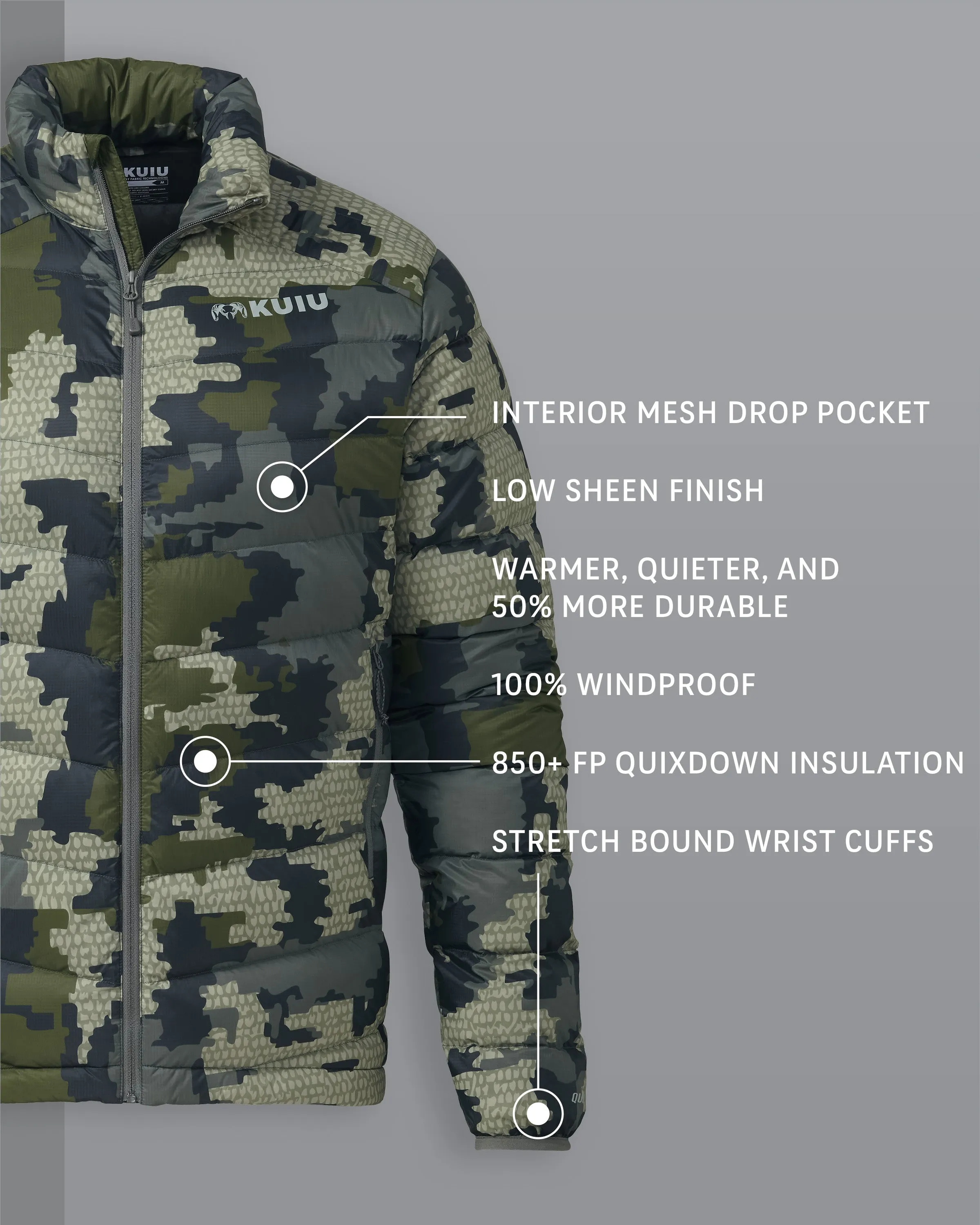 Super Down LT Jacket | Verde