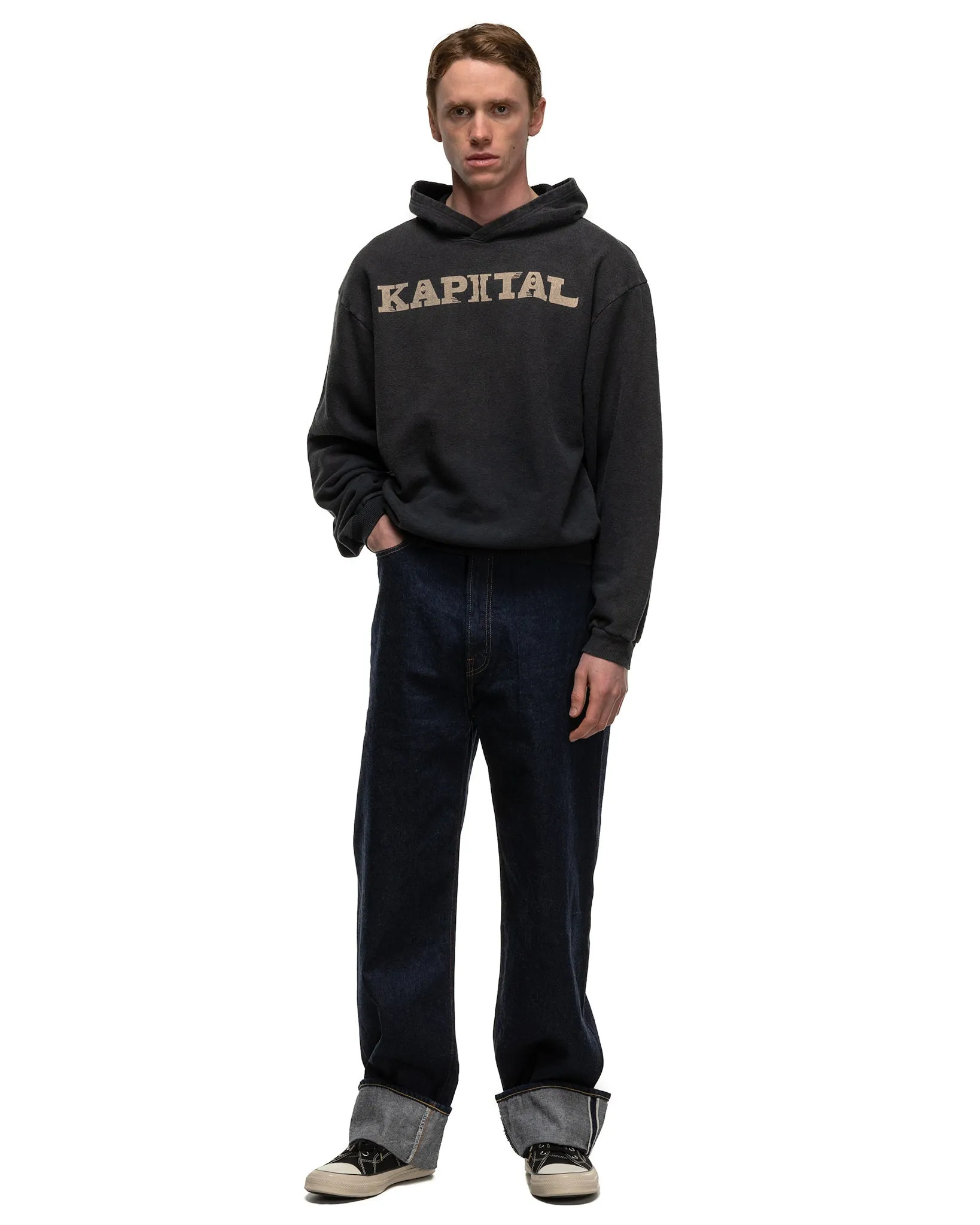 SWT Knit Hoodie (SPEAKEASY KAPITAL) Black