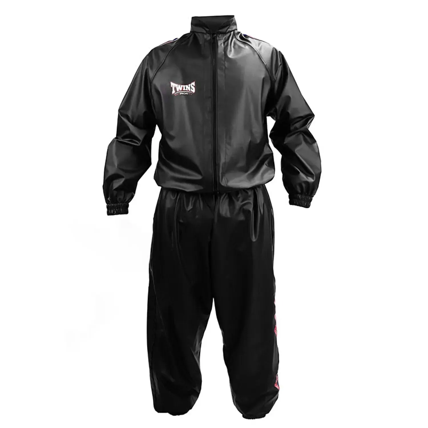 Twins Vinyl Sweatsuit Black