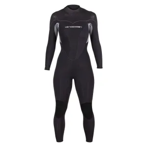 Used Henderson 5mm Women's Thermoprene Pro Back Zip Wetsuit, Black / Black, Size: 16