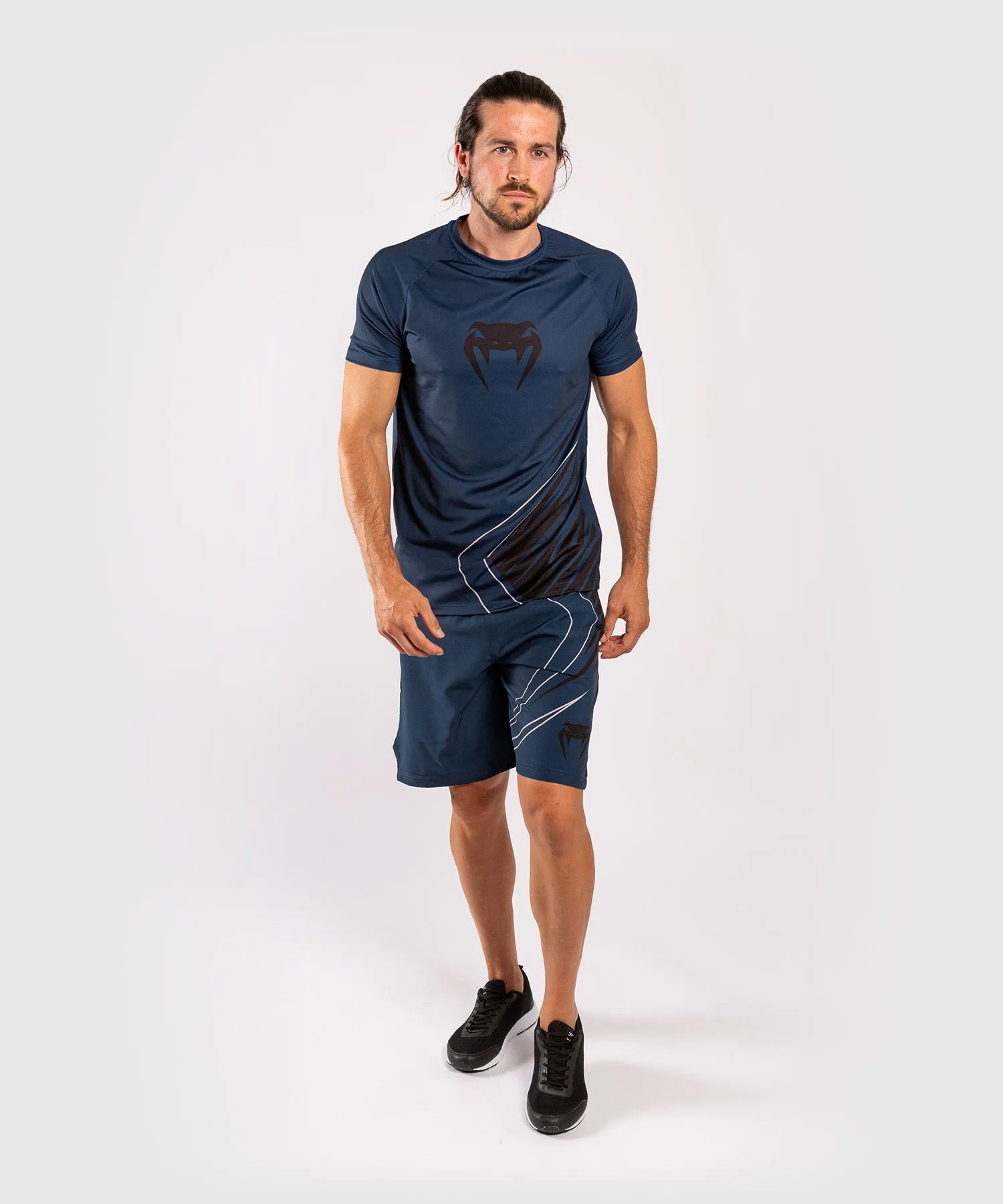 Venum Contender 5.0 Dry-Tech T-shirt - Navy/Sand