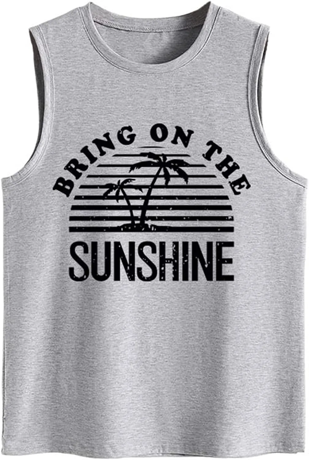 Women Bring On The Sunshine Beach Tank Tops