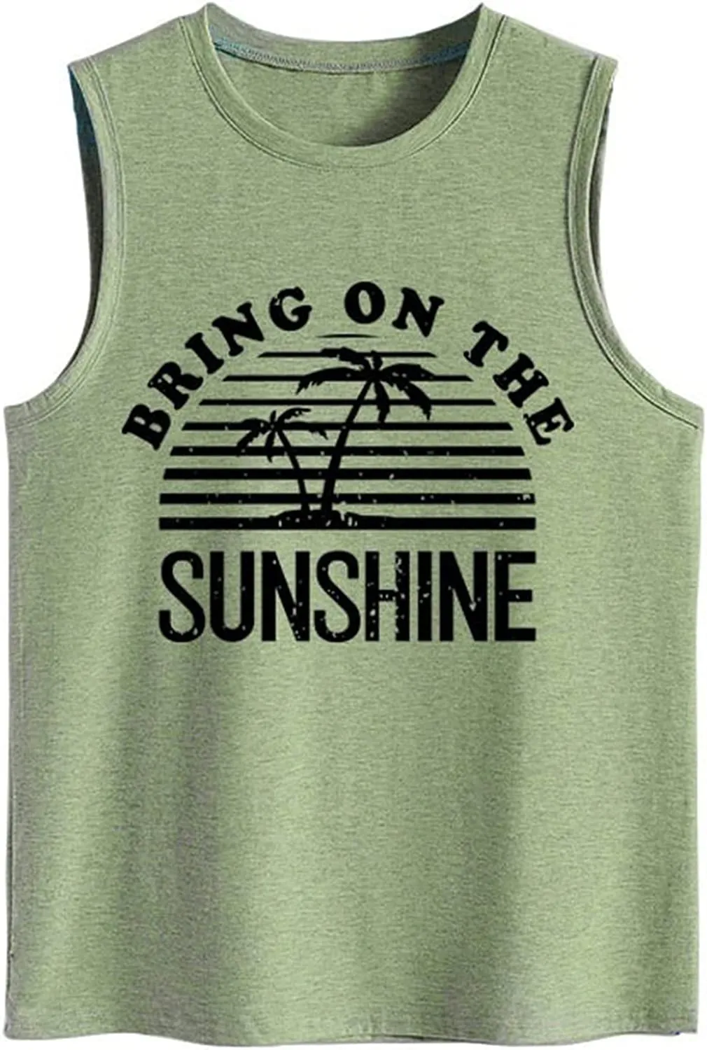 Women Bring On The Sunshine Beach Tank Tops