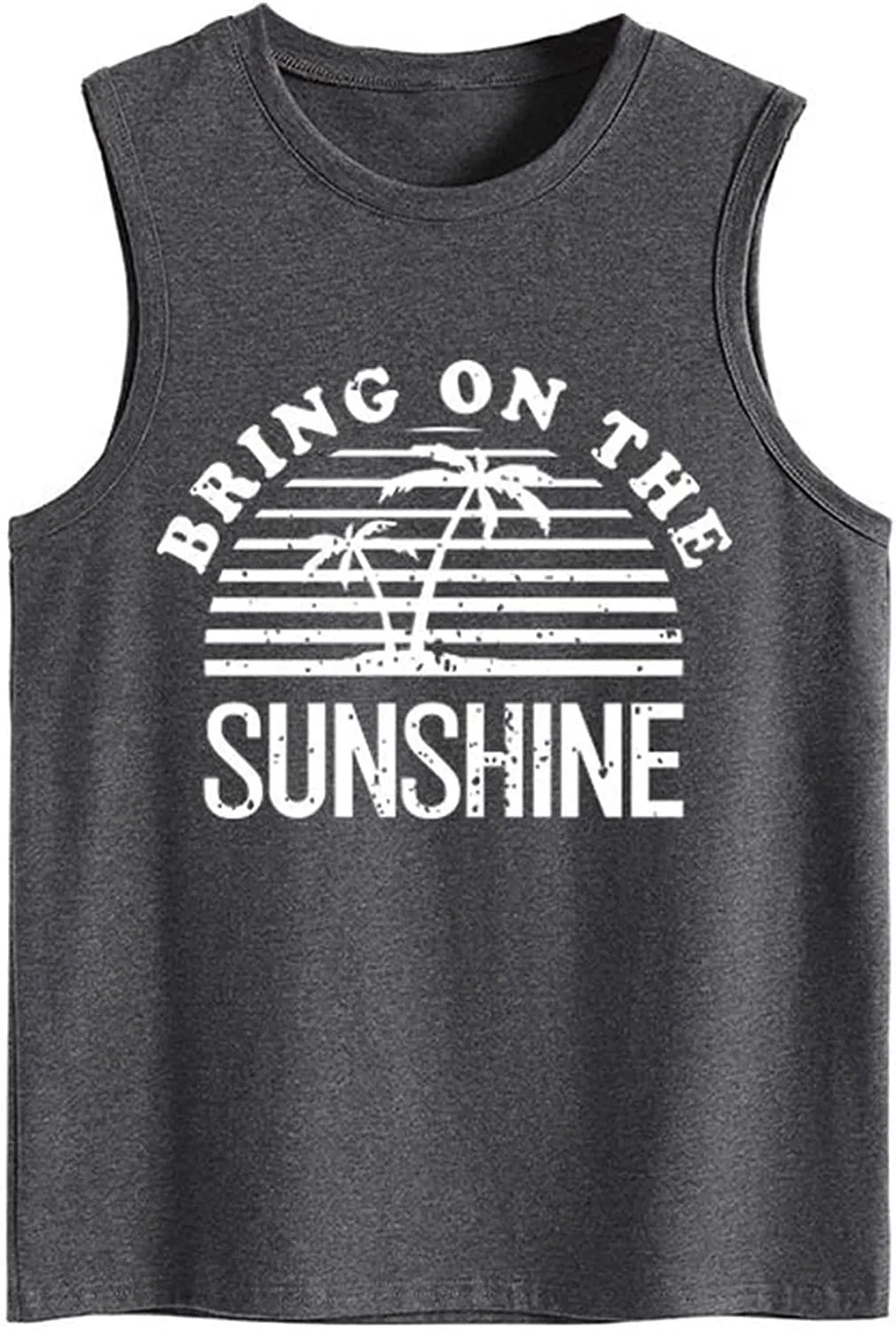 Women Bring On The Sunshine Beach Tank Tops