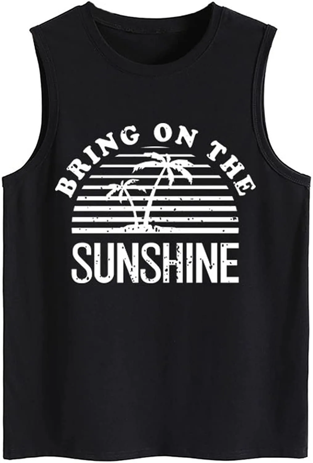 Women Bring On The Sunshine Beach Tank Tops