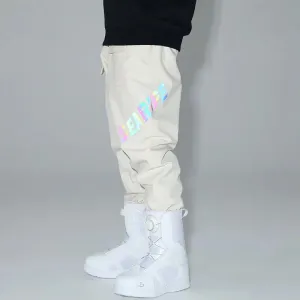 Women Reflective Cargo Ski Pants