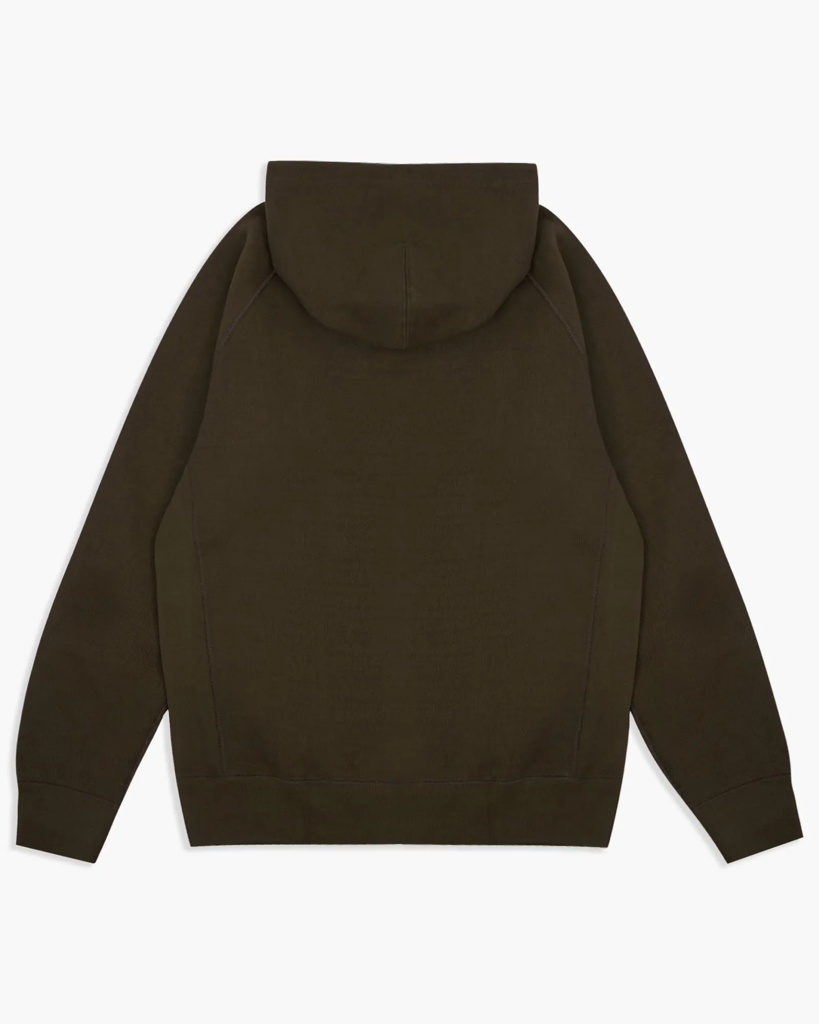 Wonder Looper 876gsm Double Heavyweight French Terry Pullover Hoodie - Khaki Green